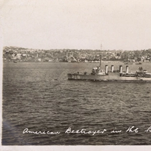 American Destroyer - USS Parrott (DD218) - Istanbul