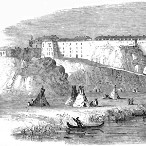 American Indians. The Missippi River. Fort Snelling, Upper M
