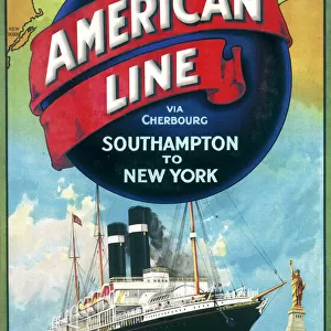 American Line Poster