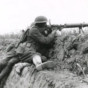 American soldiers at Watou, Flanders, Belgium, WW1