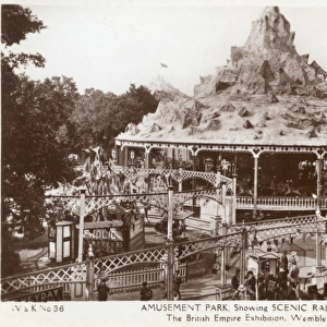 Amusement Park, British Empire Exhibition, Wembley