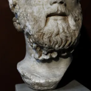 Anacreon of Teos ( 582-485 BC). Bust