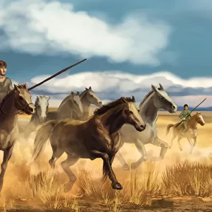 Ancient horse breeders, Kazakhstan