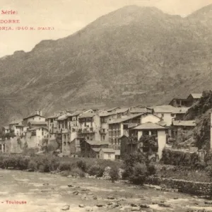 Andorra - General view of San-Julia-de-Loria