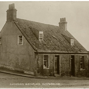 Andrew Carnegies Birthplace, Dunfermline, Scotland