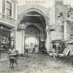The Andrinople Gate - Constantinople, Turkey