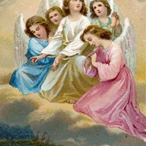 Angels over Stormy Sea