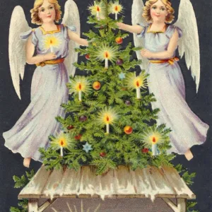 Angels, Tree, Baby Jesus