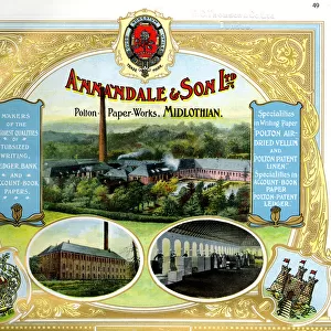 Annandale & Son Ltd, Polton Paper Works, Midlothian