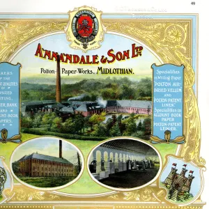 Annandale & Son Ltd, Polton Paper Works, Midlothian