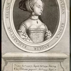 Anne Boleyn / Oval Frame