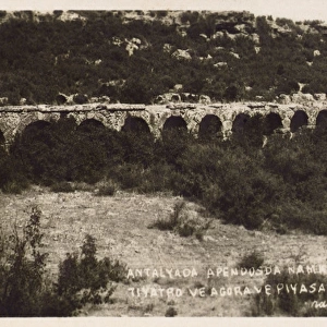 Antalya, Southern Turkey - Aspendos - Aqueduct
