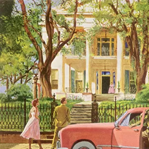 Antebellum Mansion Tour Date: 1950