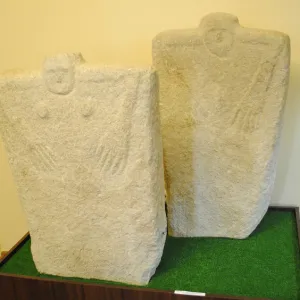 Anthropomorphic stone stelae. Yamna Culture. 36th-23rd centu