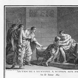 Antiochus III of Syria returns Scipios captured son