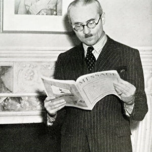Antoine Delfosse, Minister for Justice and Information, WW2