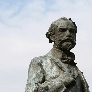 Antonin Dvorak (1841-1904). Czech composer. Sculpture. Pragu
