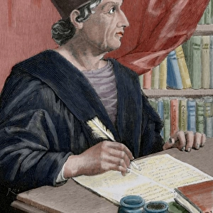 Antonio Nebrija (1441-1522). Spanish scholar, historian, tea