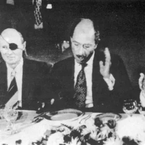 Anwar Sadat at a state dinner