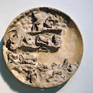 Apollo and Artemis slaying the children of Niobe. Roman. 1st