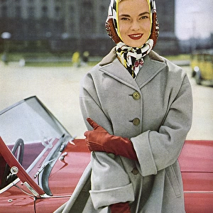Aquascutum coat, 1954