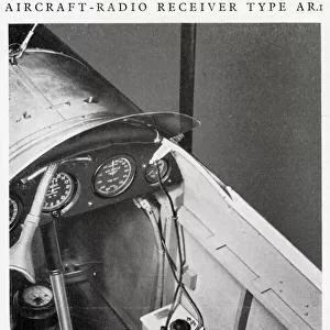 AR1 Aircraft-Radio Receiver installed in a light aircraft