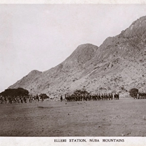 Arab forces, Elleri Station, Nuba Mountains, Sudan