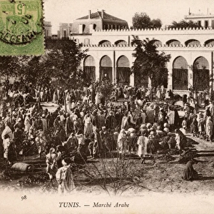 Arab Market at Tunis, Tunisia