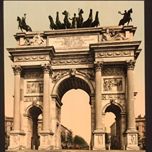 The Arch of Peace, Milan, Italy