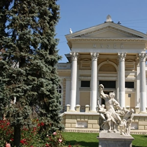 Archaeological Museum with sculpture, Odessa, Ukraine