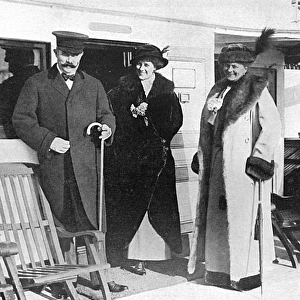 Archduke Franz Ferdinand bound for England, November 1913