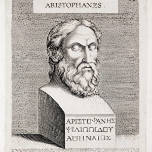 ARISTOPHANES (445-380 BC). Greek poet and comediograph