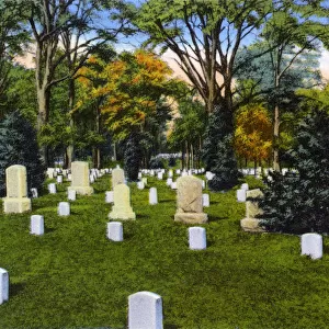 Arlington, Virginia, USA - The Union Soldiers Burial Ground