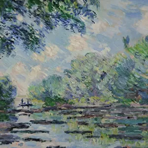Arm of the Seine at Giverny, 1885, by Claude Monet