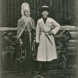 Armenian Princeling with his wife