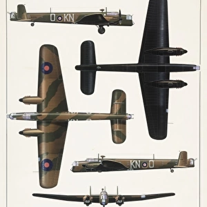 Armstrong-Whitworth Whitley Mk. V aeroplane