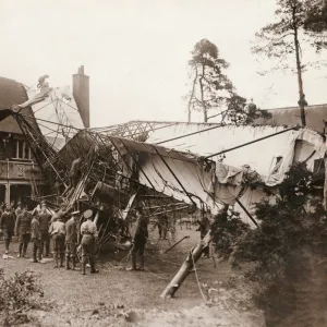 Army airship crash at Farnborough