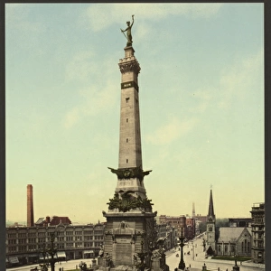 Army and Navy monument, Indianapolis, Ind