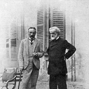 Arrigo Boito with Verdi