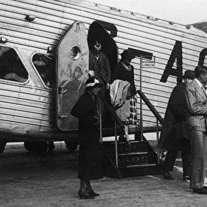 Arriving at Paris 1936