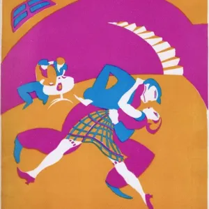 Art deco cover for Theatre World, May 1926 Art deco cover for Theatre World, May 1926