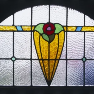 Art Deco Stained Glass