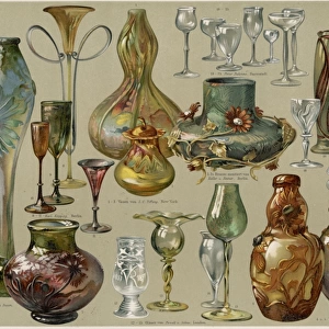 Art Nouveau Glassware