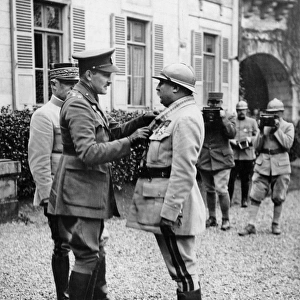 Arthur, Prince of Connaught and French General, WW1