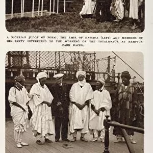 Article in The Illustrated London News reporting on the 1933 visit of the Emir of Katsina
