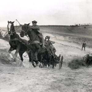 Artillery team on Macedonian Front, WW1