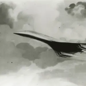 Concorde Artists Impression Print Concorde Artists Impression Print