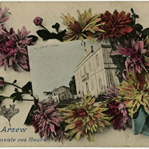 Arzew, Algeria - Town Hall and flowers