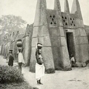 Ashanti domestic architecture, Gold Coast, West Africa