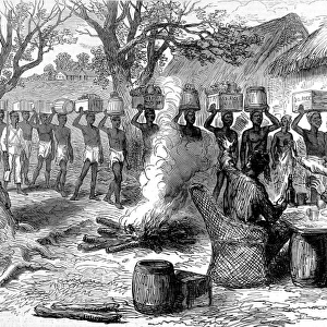 The Ashanti War (1873-74) - The arrival of stores